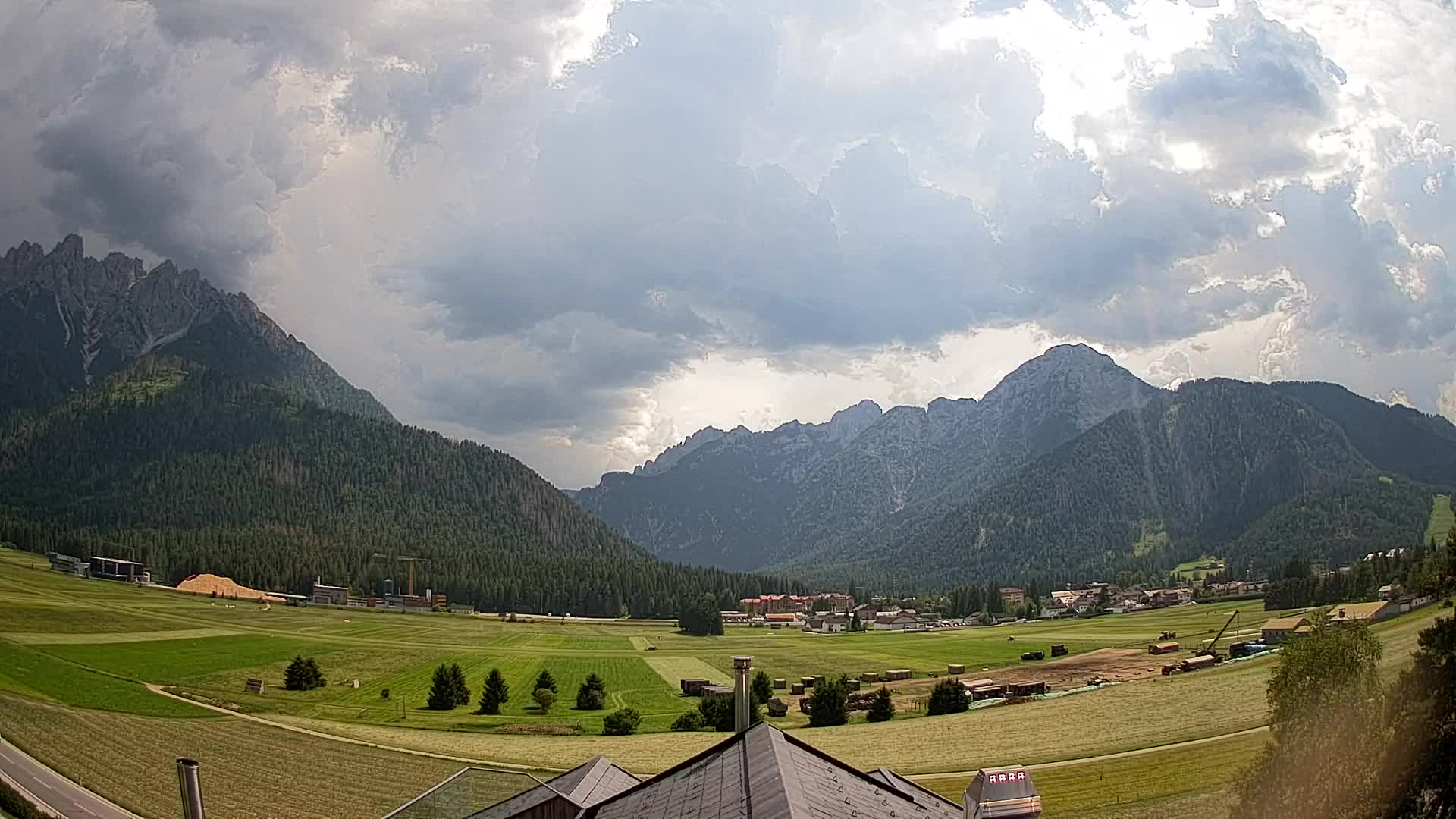 Webcam Toblach Dolomiten – Blick vom Hotel Rosengarten