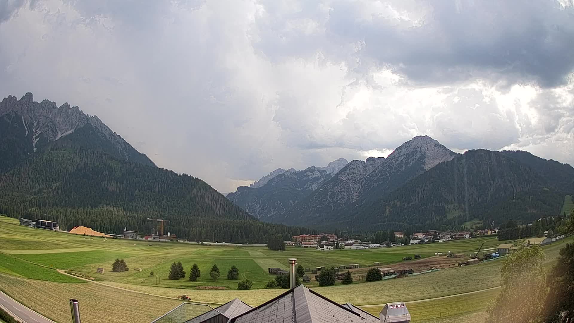 Webcam Toblach Dolomitas – Vista desde el Hotel Rosengarten