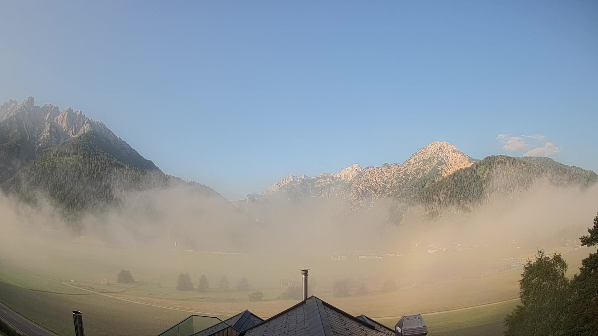 Webcam Toblach Dolomiten – Blick vom Hotel Rosengarten