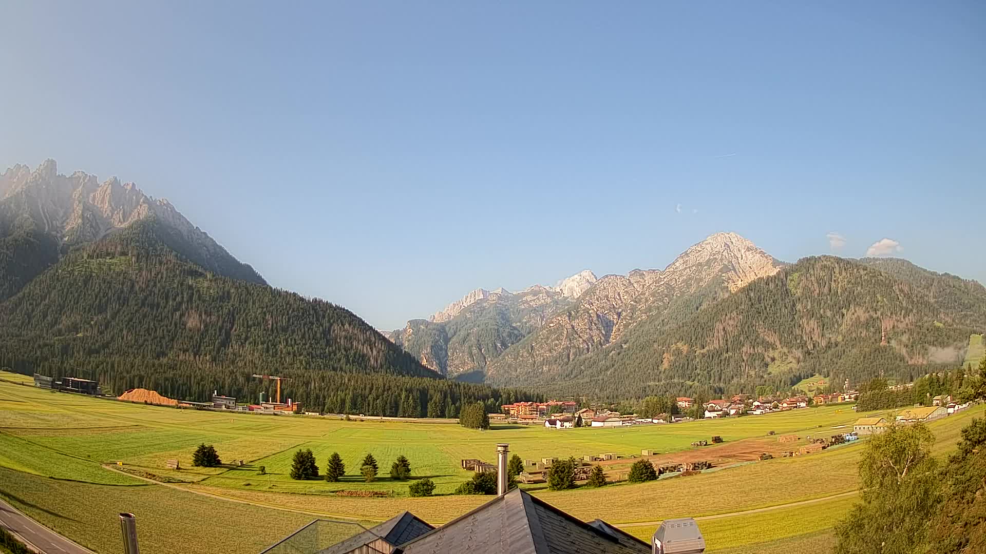 Webcam Dobbiaco Dolomiti – Vista dall’Hotel Rosengarten