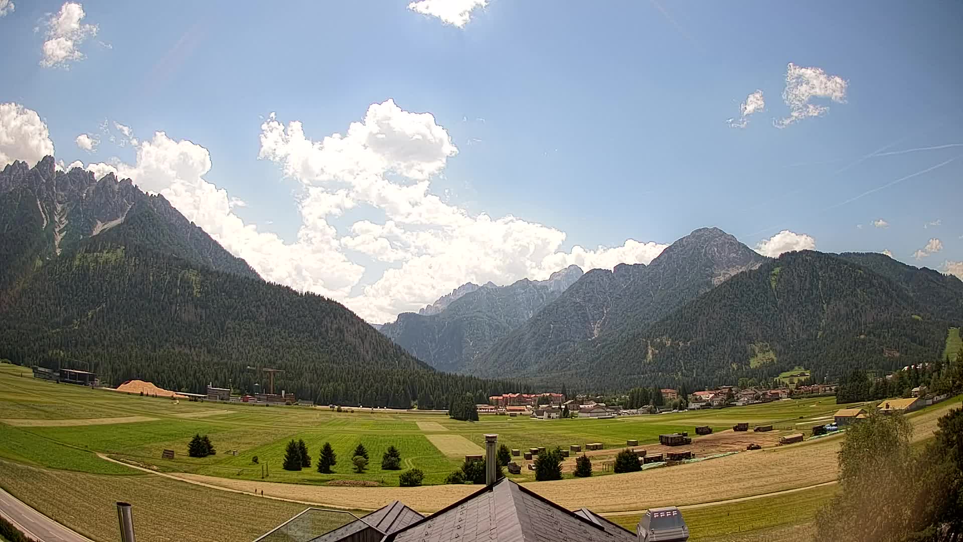 Webcam Toblach Dolomites – Vue depuis l’Hôtel Rosengarten