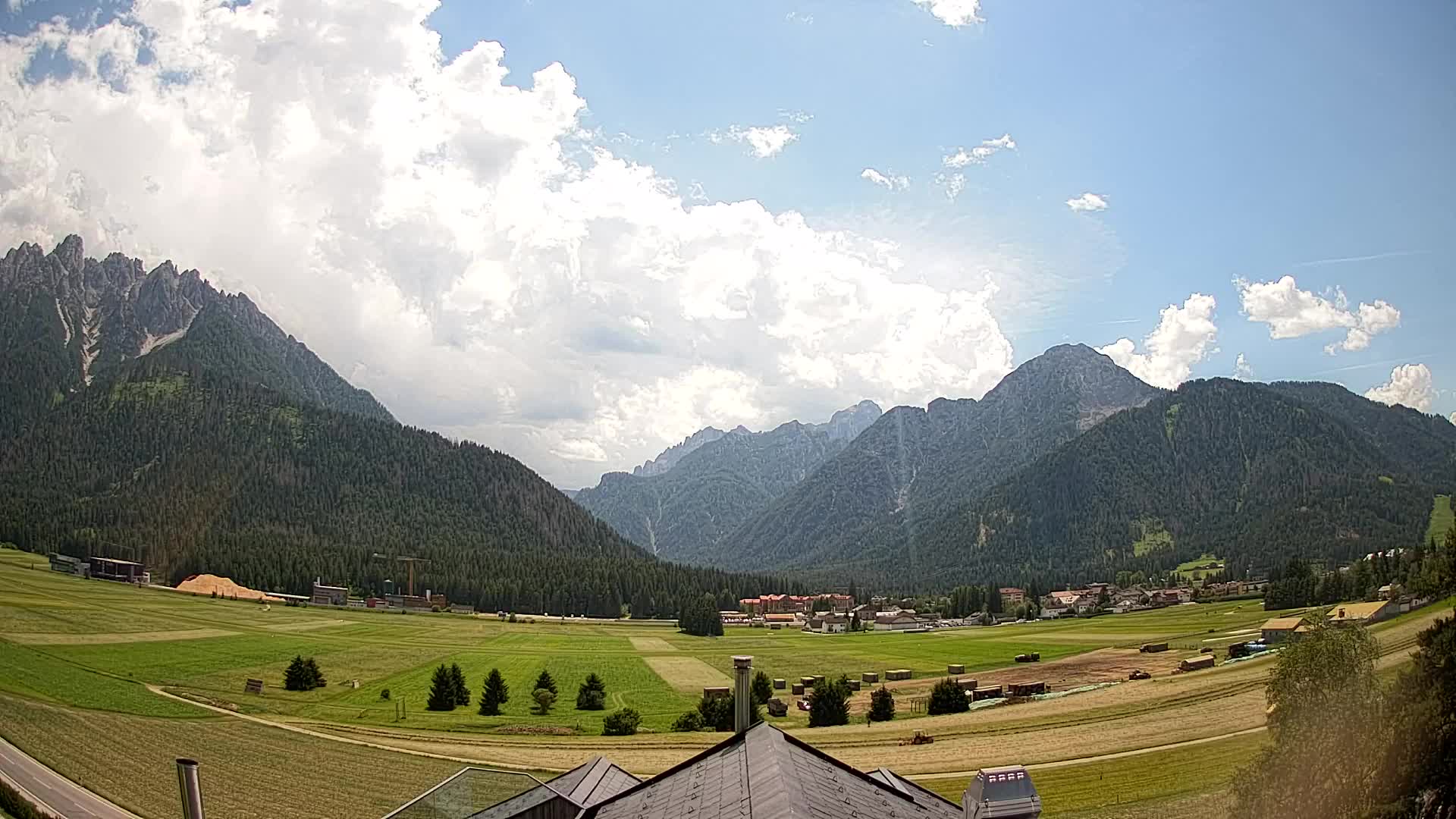 Webcam Toblach Dolomites – Vue depuis l’Hôtel Rosengarten