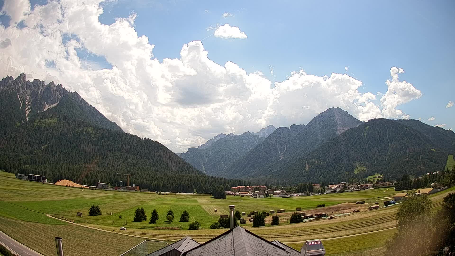 Webcam Toblach Dolomitas – Vista desde el Hotel Rosengarten