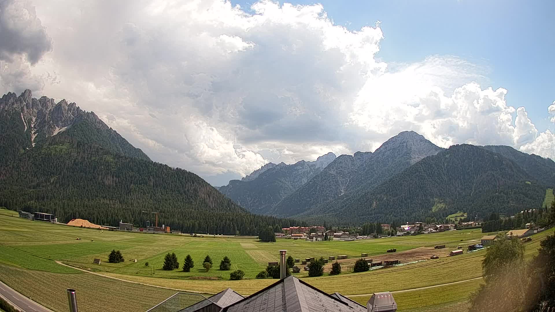 Webcam Toblach Dolomiten – Blick vom Hotel Rosengarten