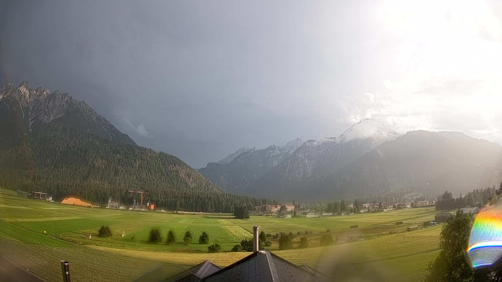Webcam Toblach Dolomiten – Blick vom Hotel Rosengarten