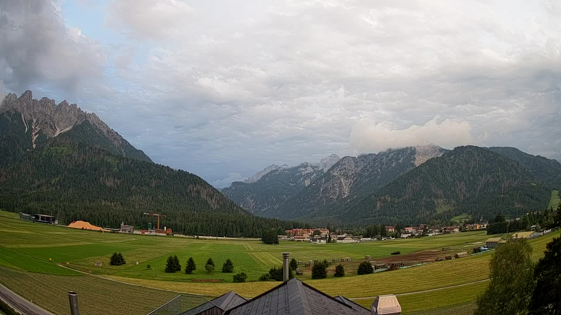 Webcam Toblach Dolomites – Vue depuis l’Hôtel Rosengarten