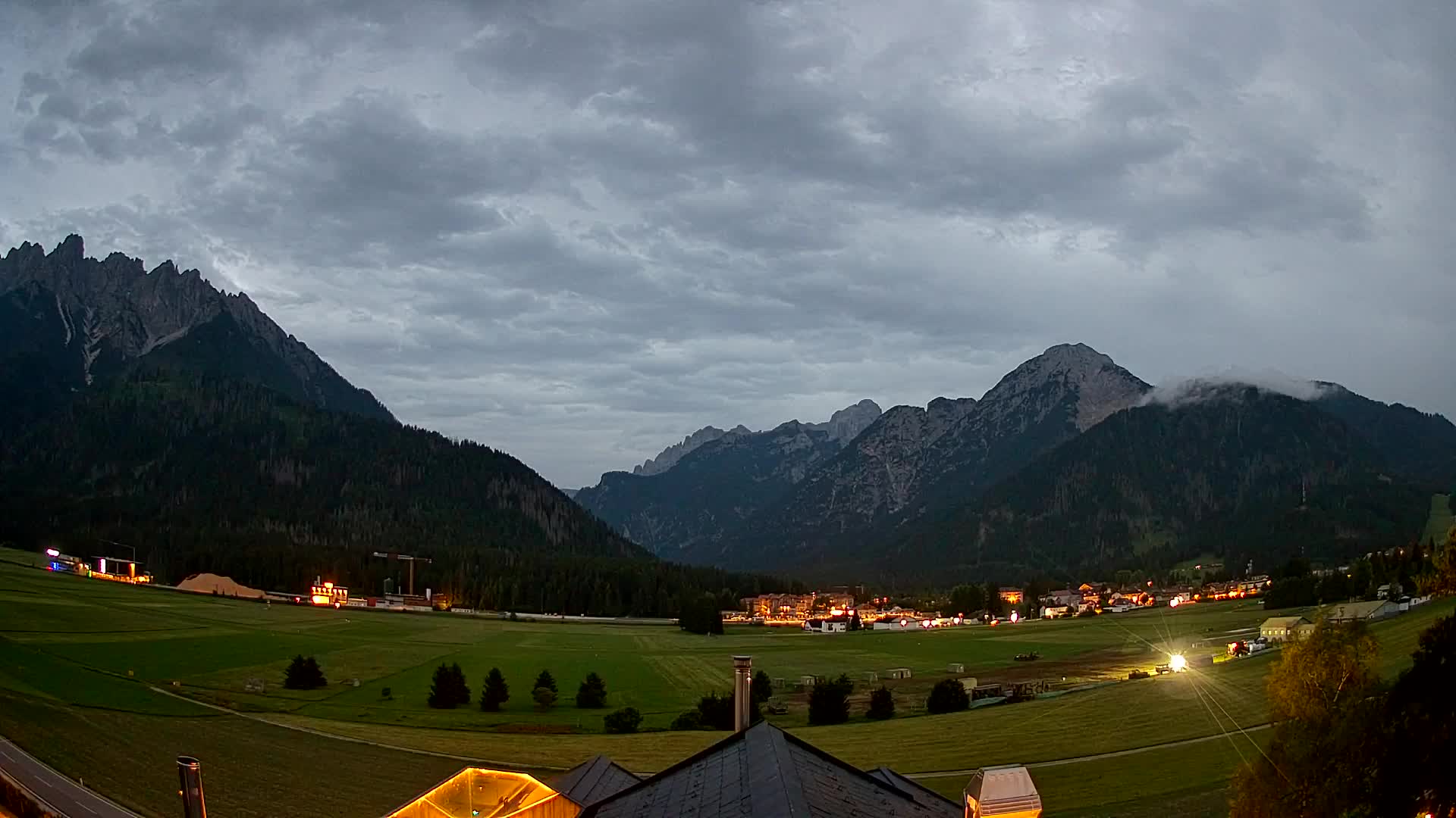 Webcam Toblach Dolomiten – Blick vom Hotel Rosengarten