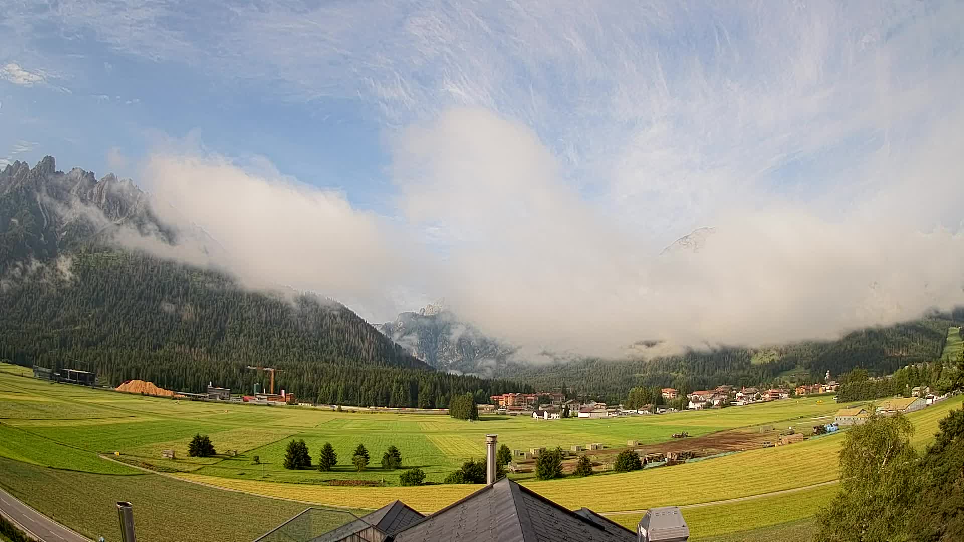 Webcam Toblach Dolomitas – Vista desde el Hotel Rosengarten