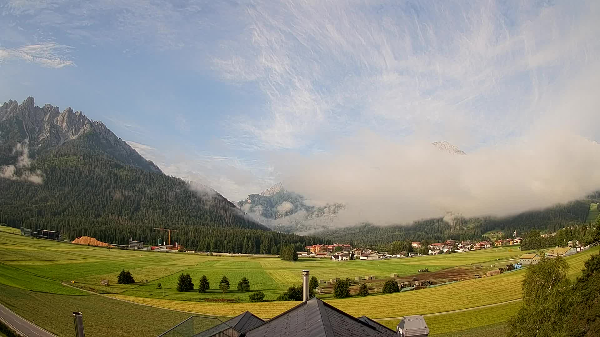 Webcam Toblach Dolomites – Vue depuis l’Hôtel Rosengarten