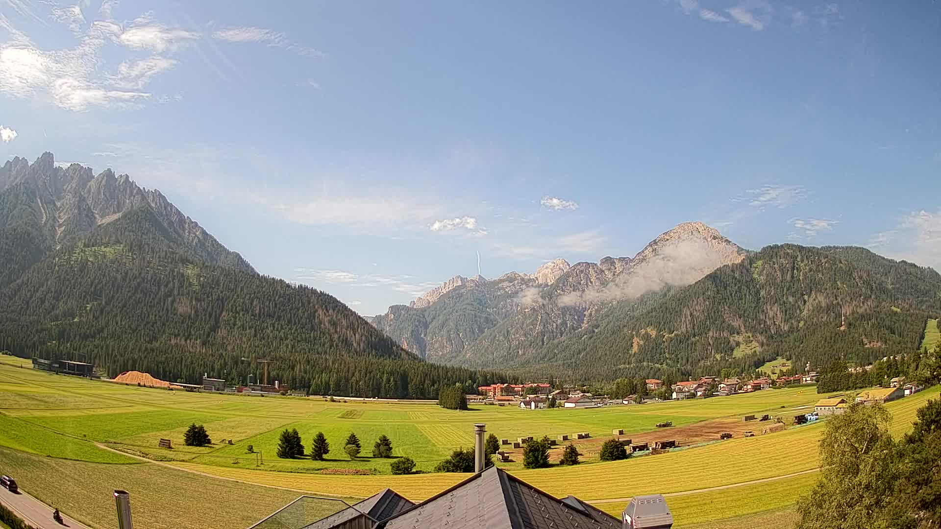 Webcam Toblach Dolomites – Vue depuis l’Hôtel Rosengarten