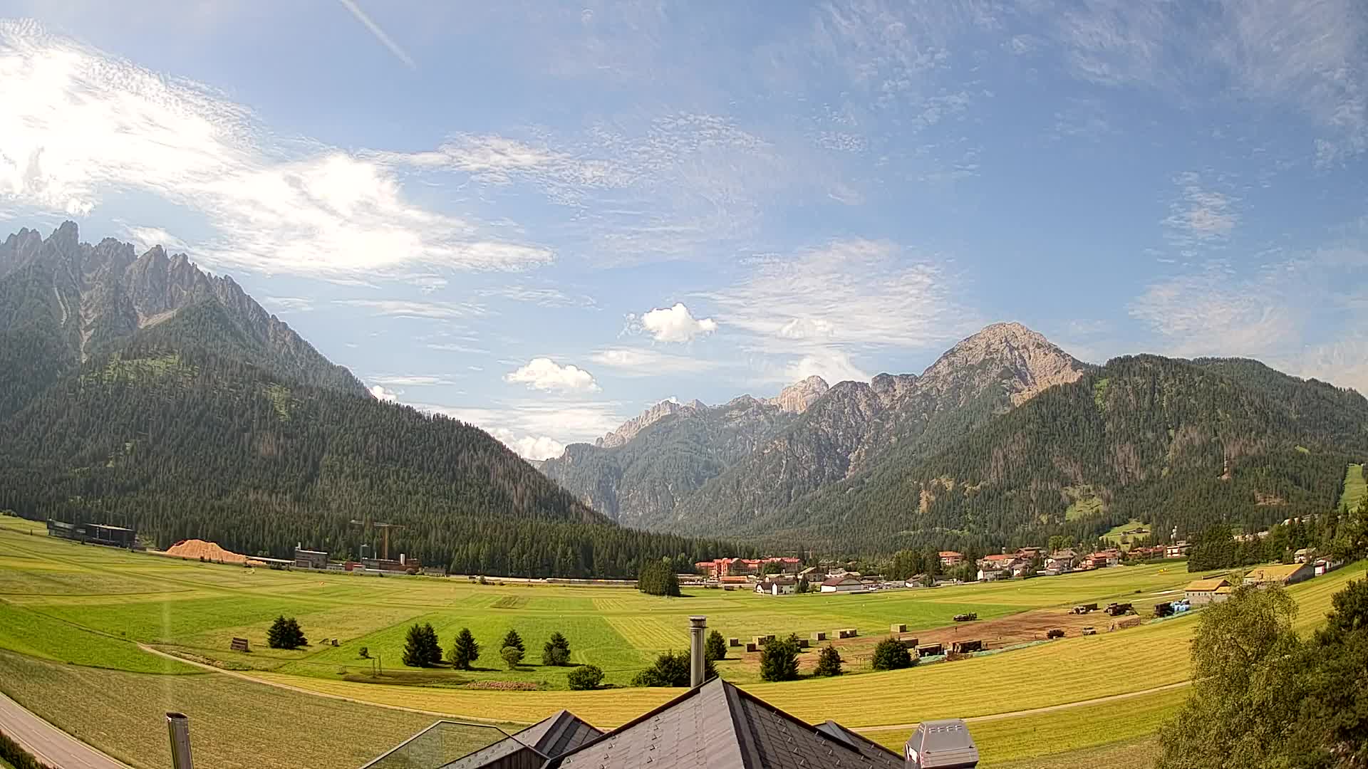 Webcam Toblach Dolomiten – Blick vom Hotel Rosengarten