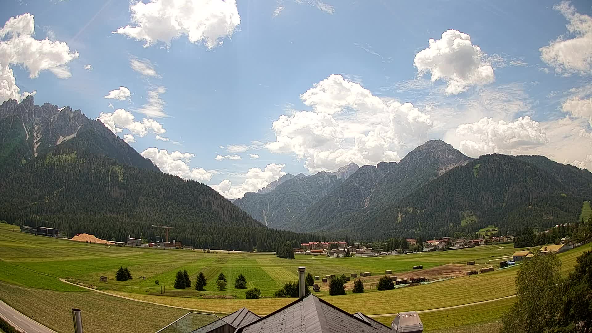 Webcam Toblach Dolomiten – Blick vom Hotel Rosengarten