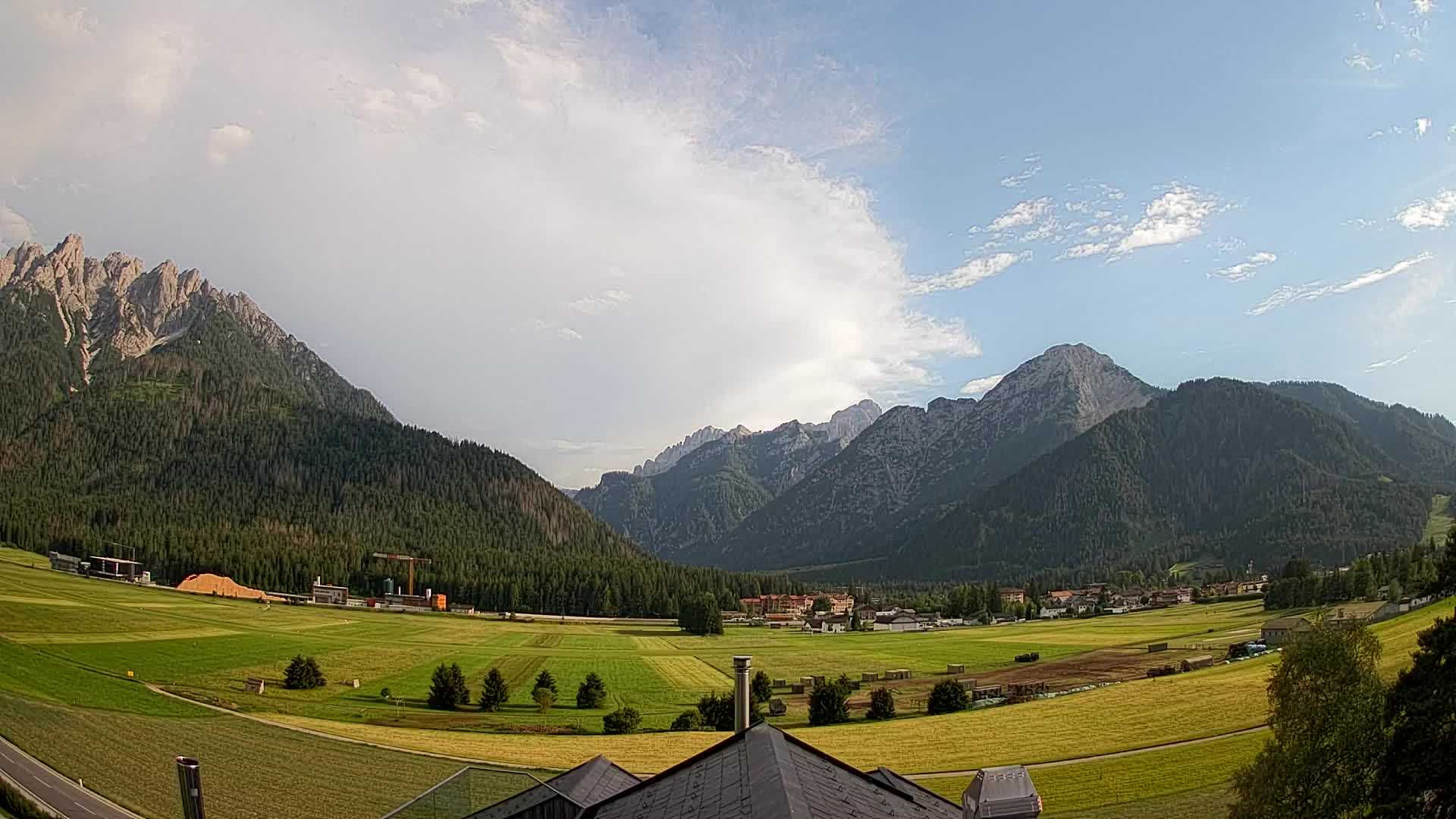 Webcam Toblach Dolomites – Vue depuis l’Hôtel Rosengarten