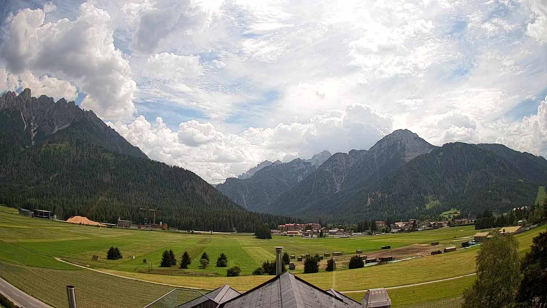 Webcam Toblach Dolomitas – Vista desde el Hotel Rosengarten