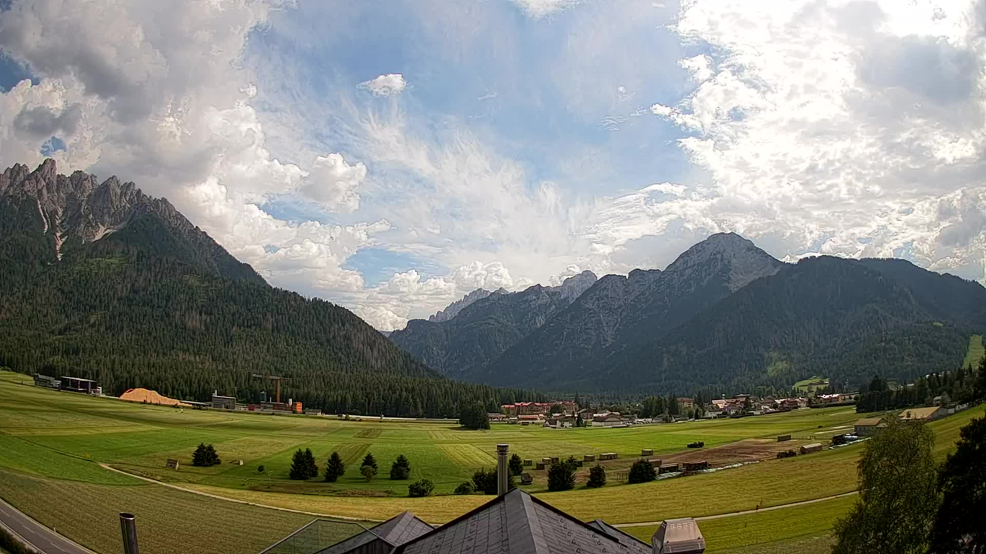Webcam Toblach Dolomites – Vue depuis l’Hôtel Rosengarten