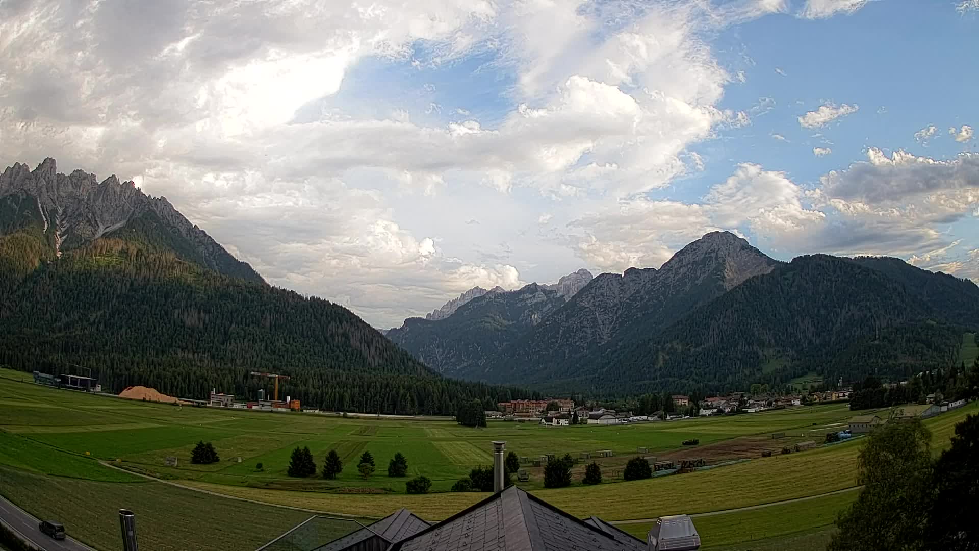 Webcam Toblach Dolomites – Vue depuis l’Hôtel Rosengarten