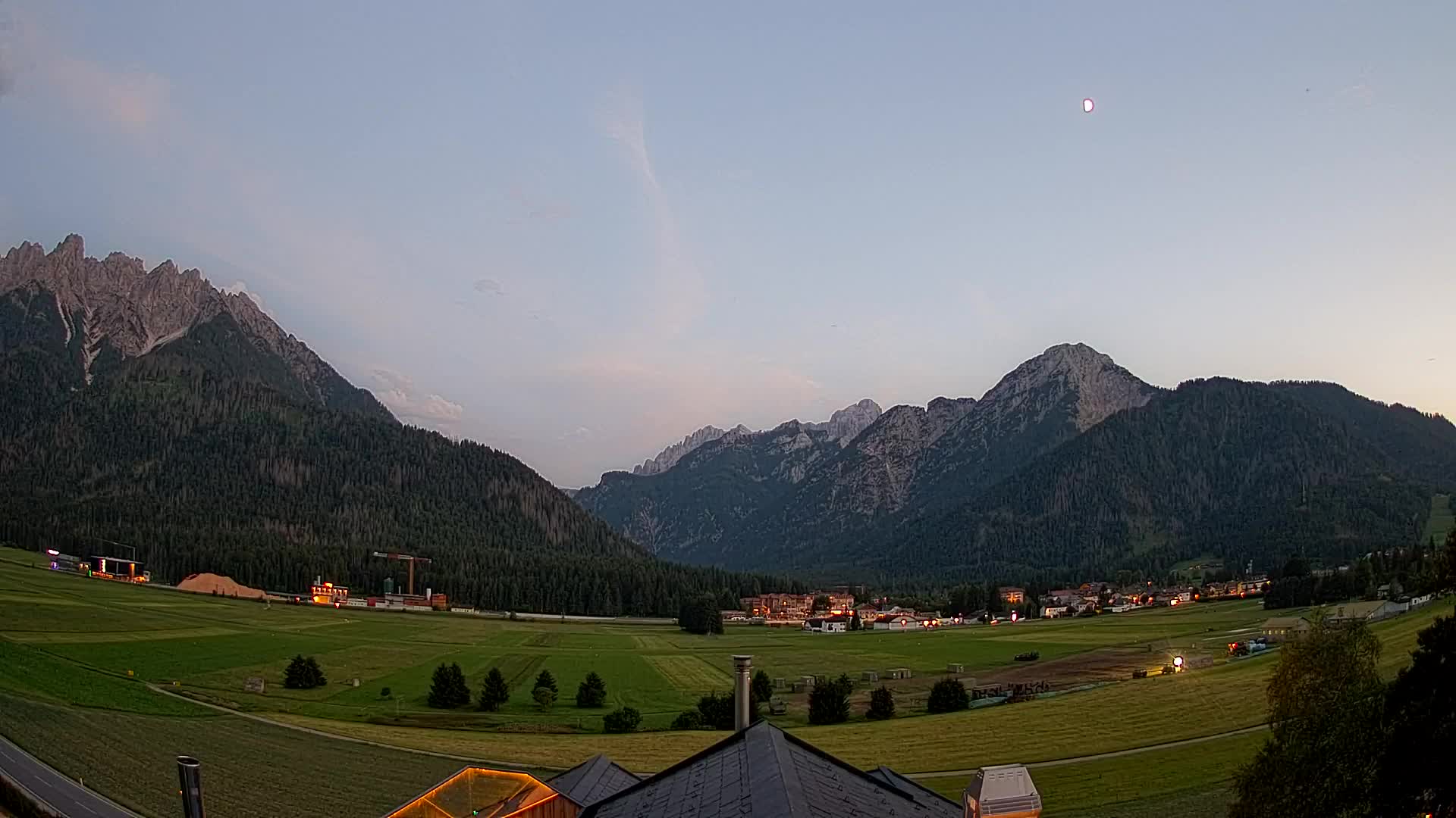 Webcam Toblach Dolomites – Vue depuis l’Hôtel Rosengarten
