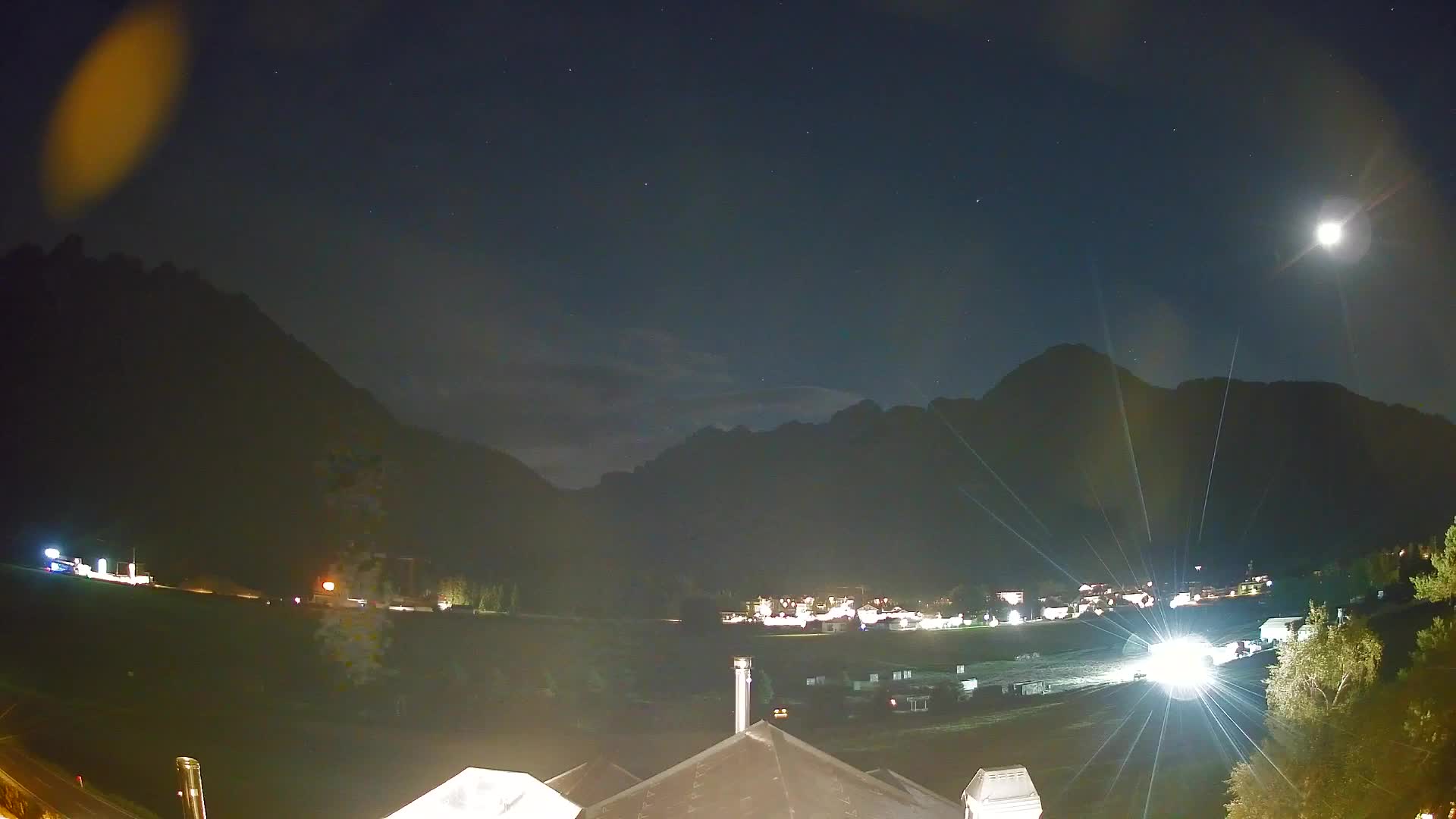 Webcam Toblach Dolomites – View from Hotel Rosengarten