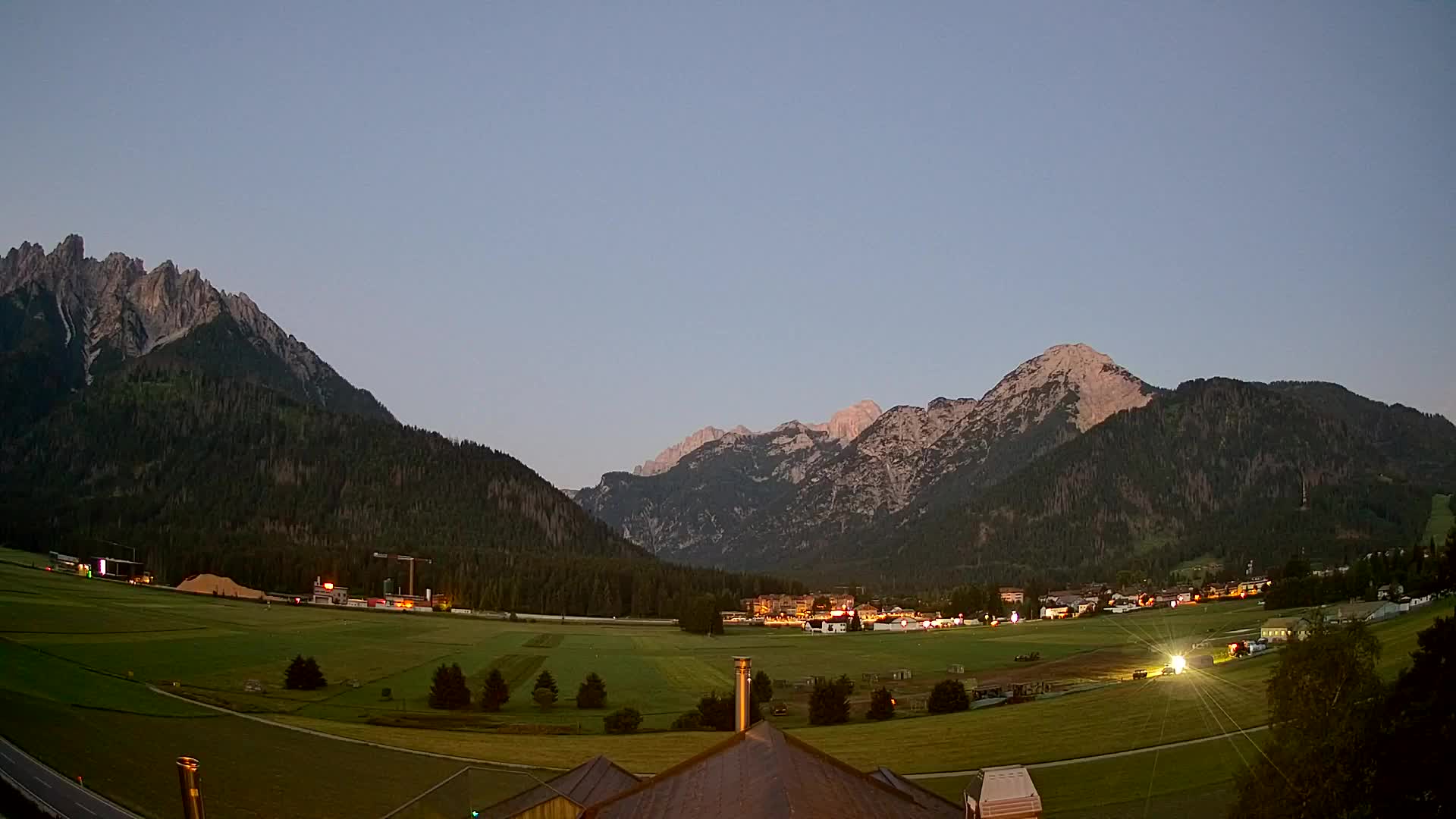 Webcam Toblach Dolomitas – Vista desde el Hotel Rosengarten