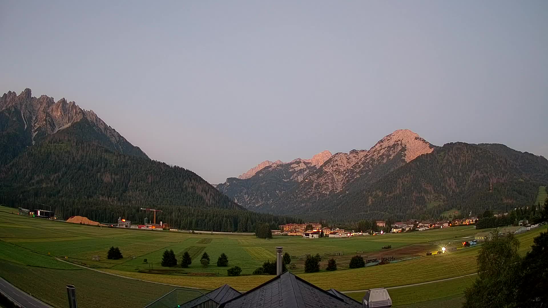 Webcam Toblach Dolomites – Vue depuis l’Hôtel Rosengarten