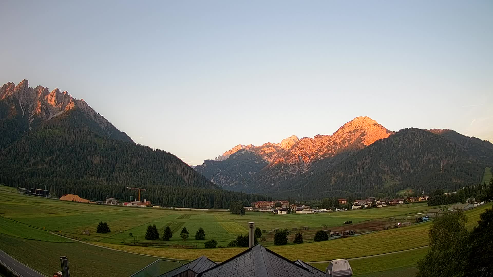 Webcam Toblach Dolomites – Vue depuis l’Hôtel Rosengarten