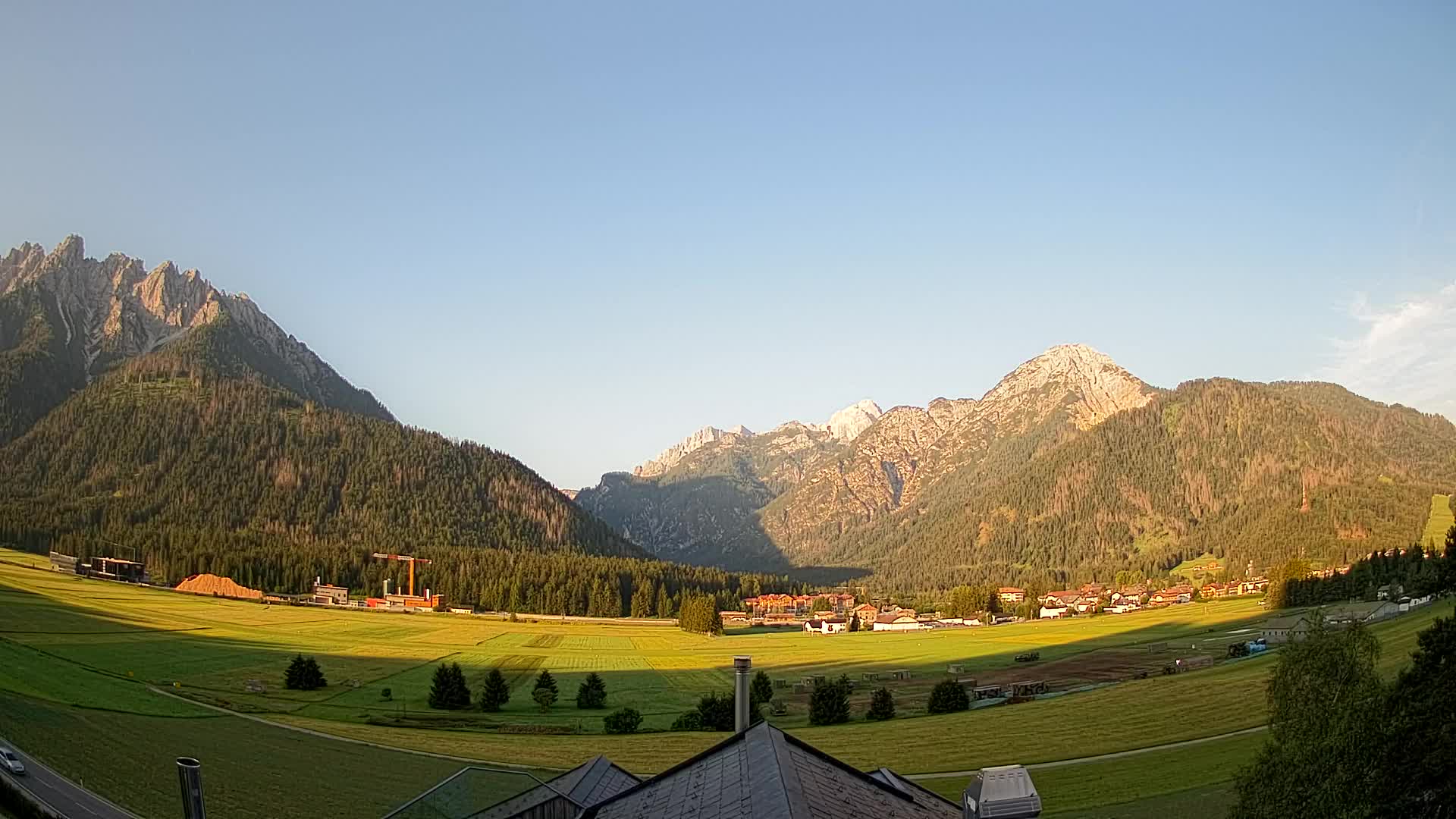 Webcam Dobbiaco Dolomiti – Vista dall’Hotel Rosengarten