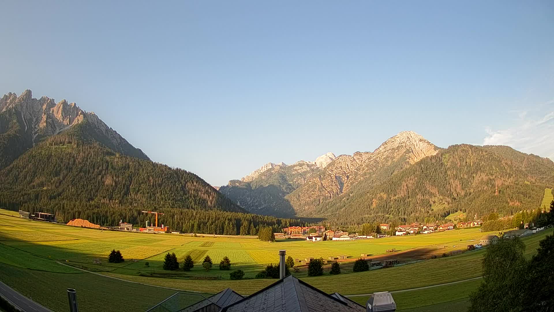 Webcam Toblach Dolomitas – Vista desde el Hotel Rosengarten