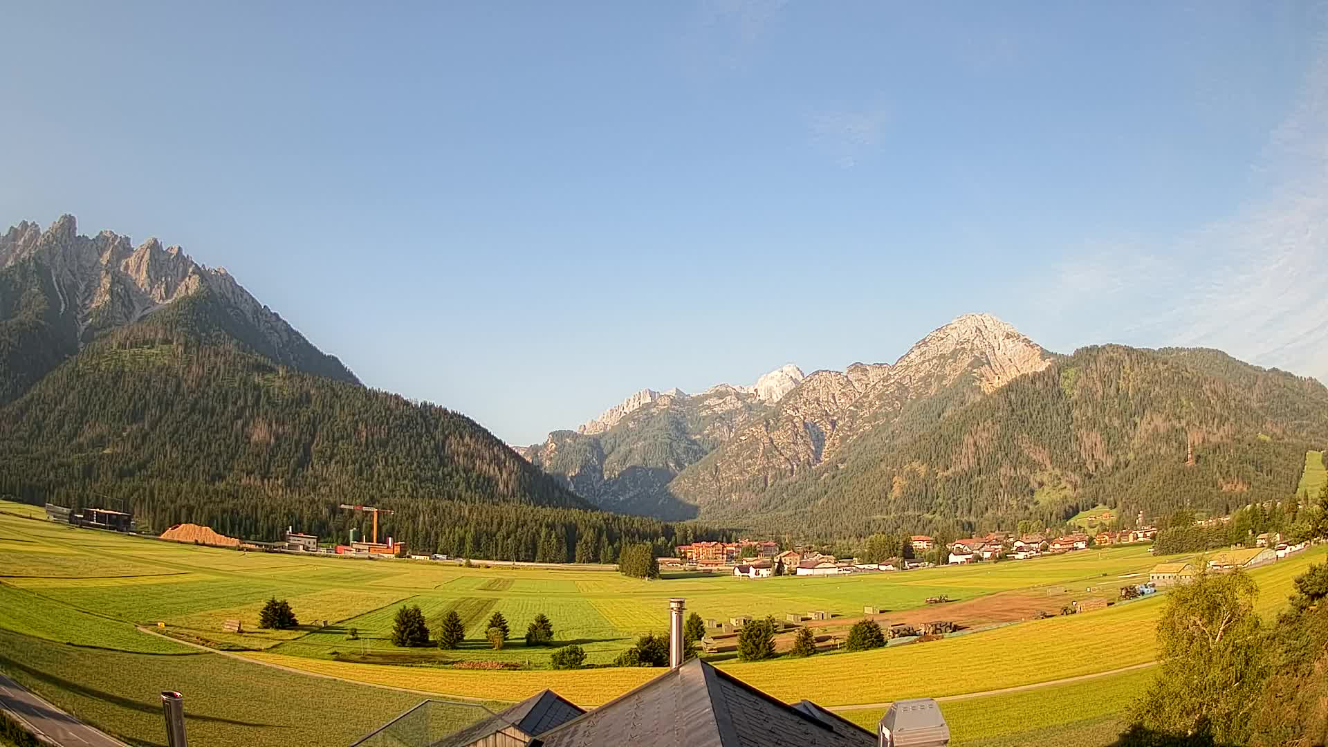 Webcam Toblach Dolomites – Vue depuis l’Hôtel Rosengarten