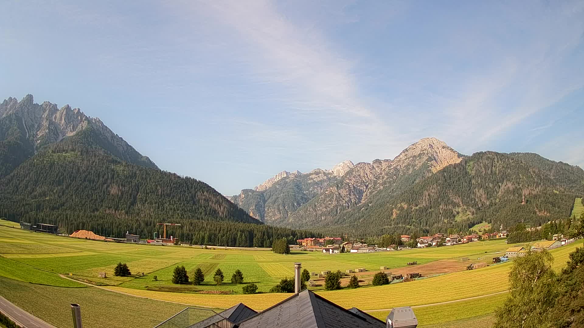 Webcam Toblach Dolomitas – Vista desde el Hotel Rosengarten