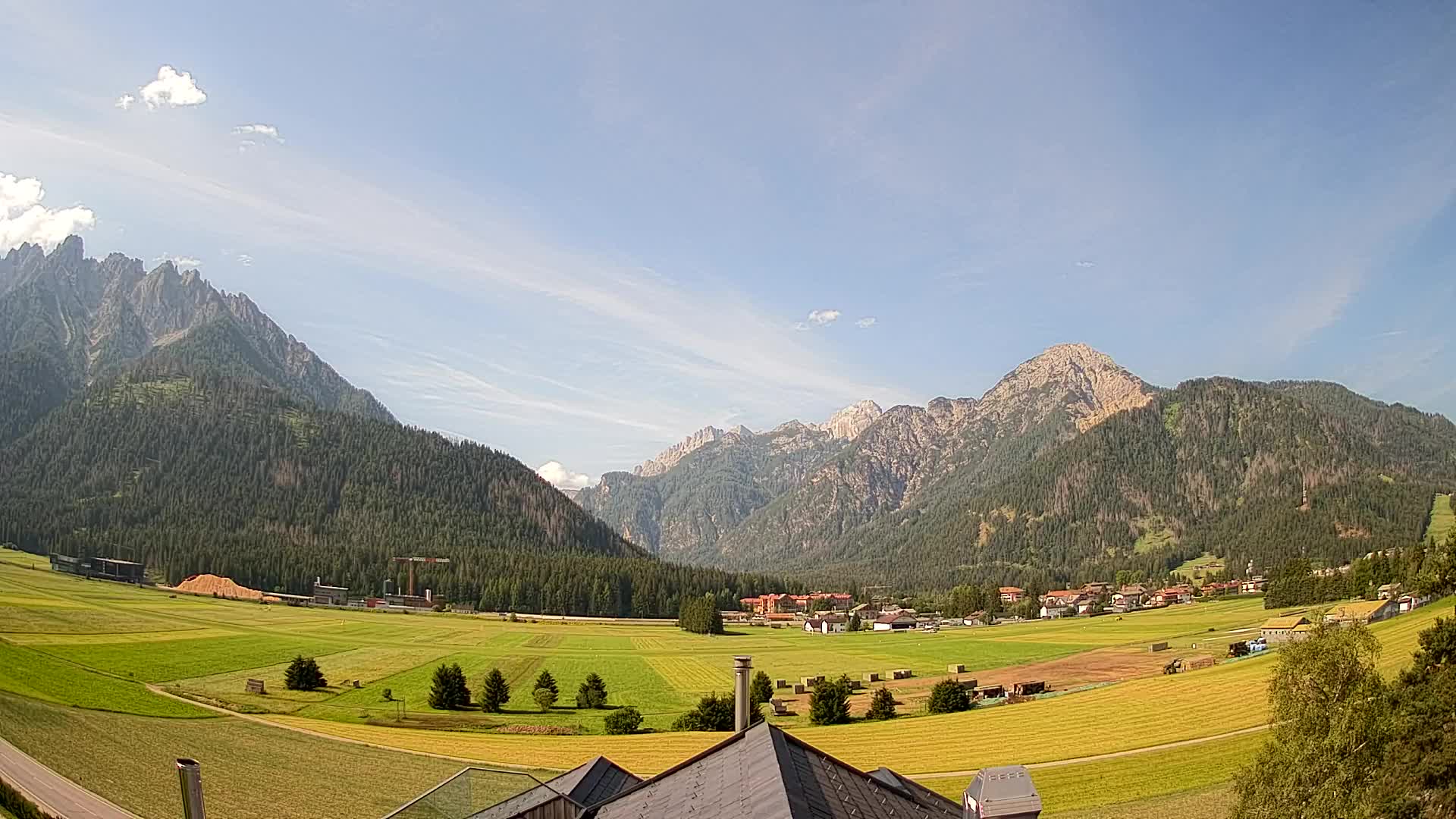 Webcam Toblach Dolomiten – Blick vom Hotel Rosengarten