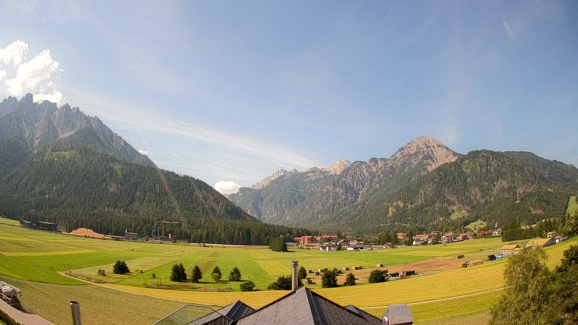 Webcam Toblach Dolomitas – Vista desde el Hotel Rosengarten