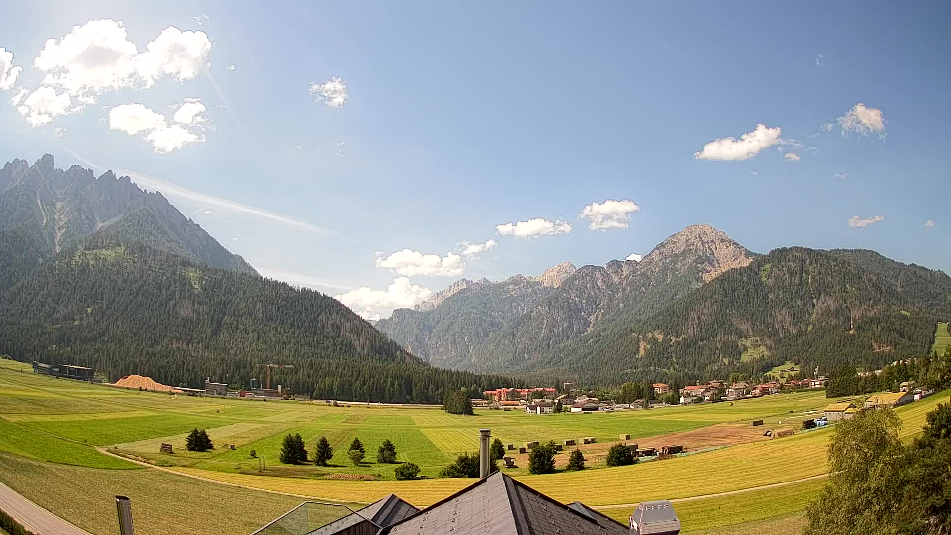 Webcam Toblach Dolomites – Vue depuis l’Hôtel Rosengarten