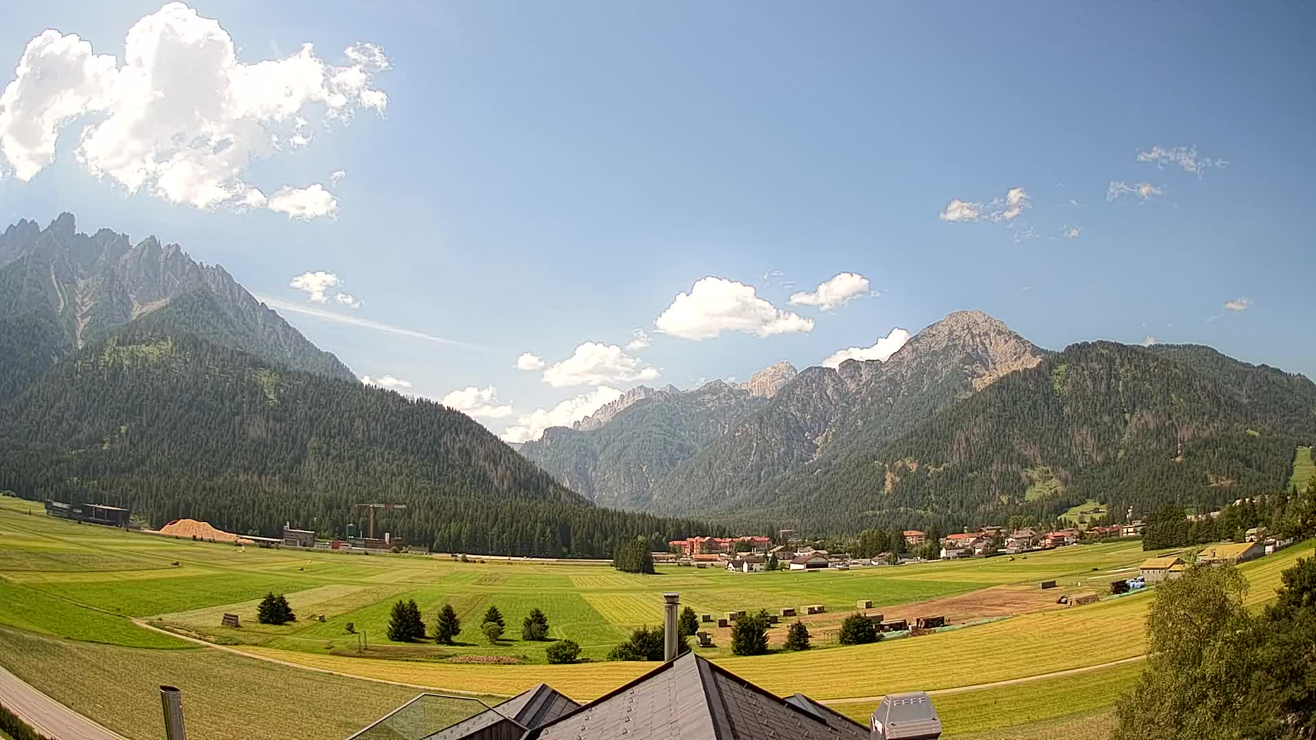 Webcam Toblach Dolomites – Vue depuis l’Hôtel Rosengarten
