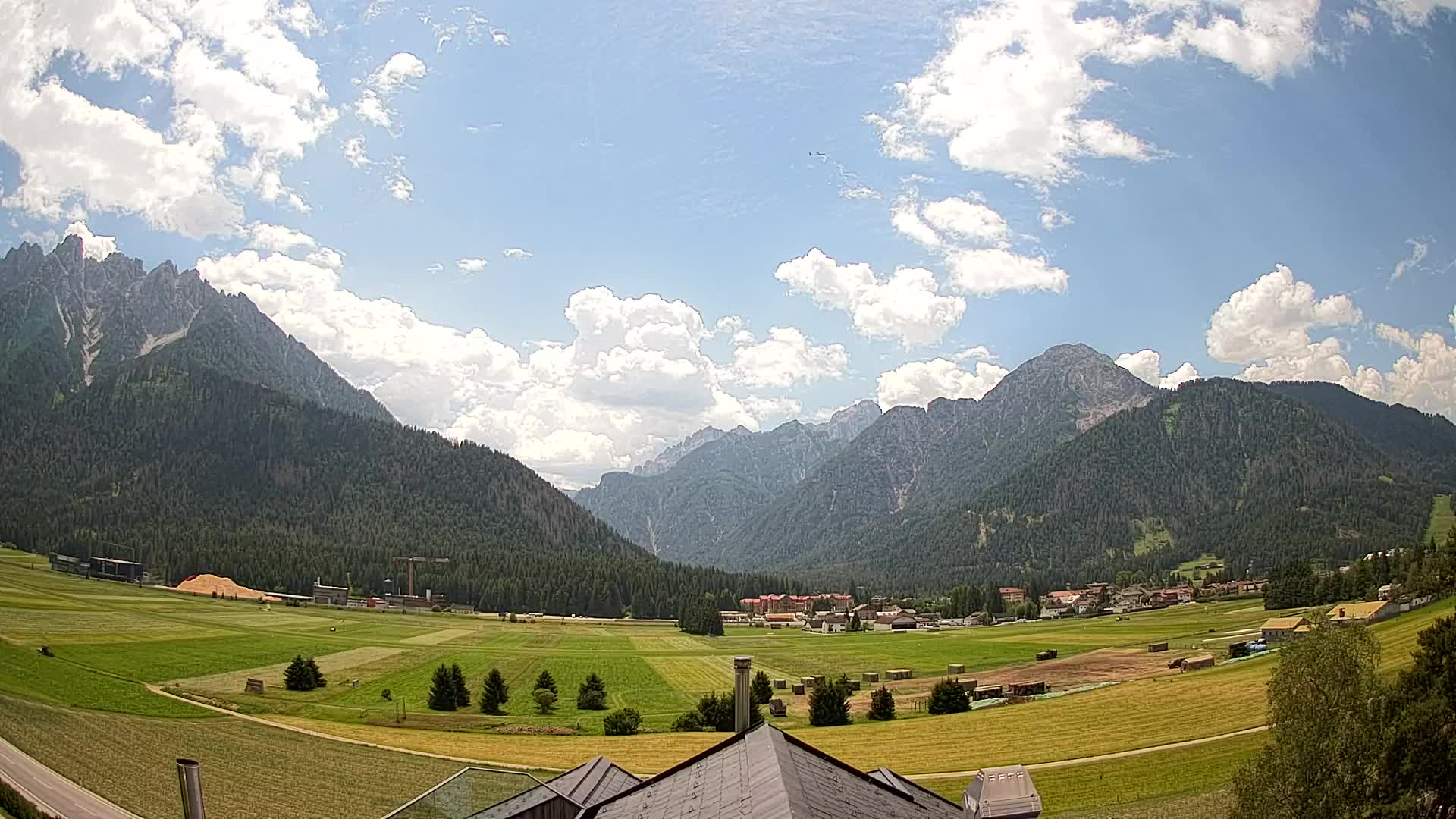 Webcam Toblach Dolomiten – Blick vom Hotel Rosengarten