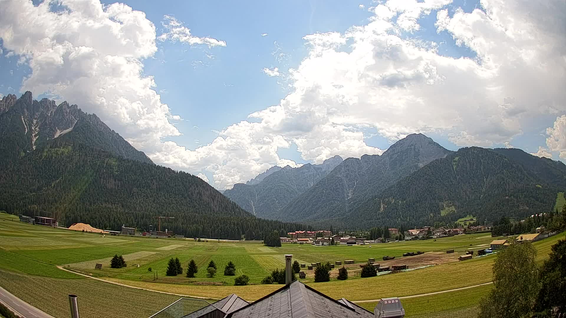 Webcam Toblach Dolomitas – Vista desde el Hotel Rosengarten