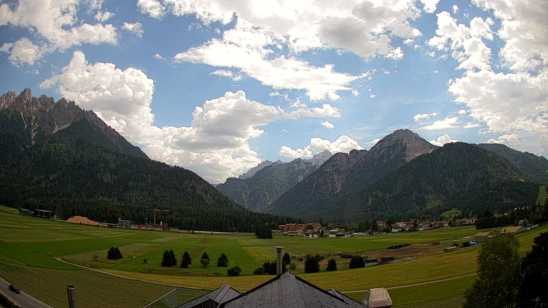Webcam Toblach Dolomiten – Blick vom Hotel Rosengarten