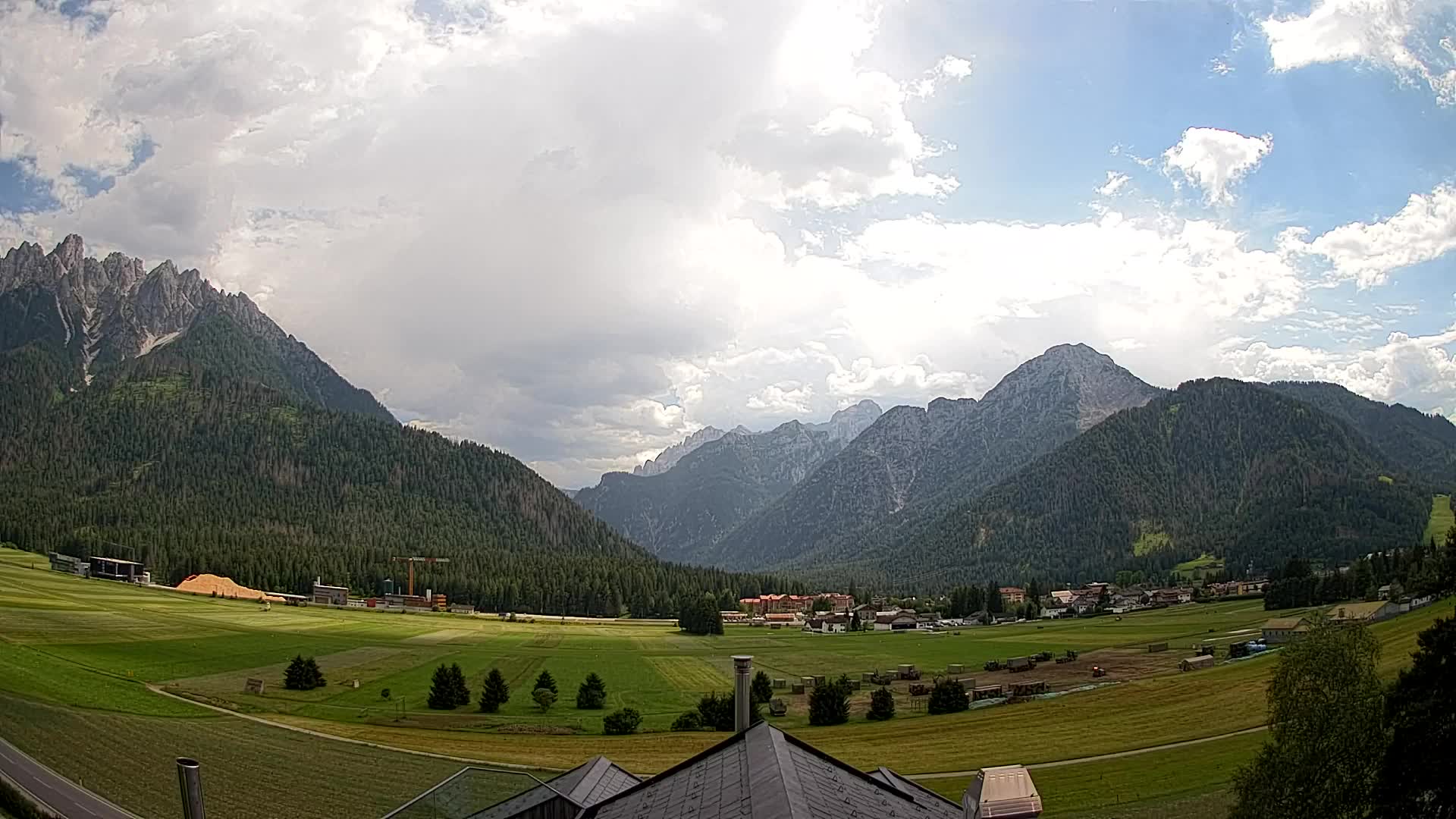 Webcam Toblach Dolomiten – Blick vom Hotel Rosengarten