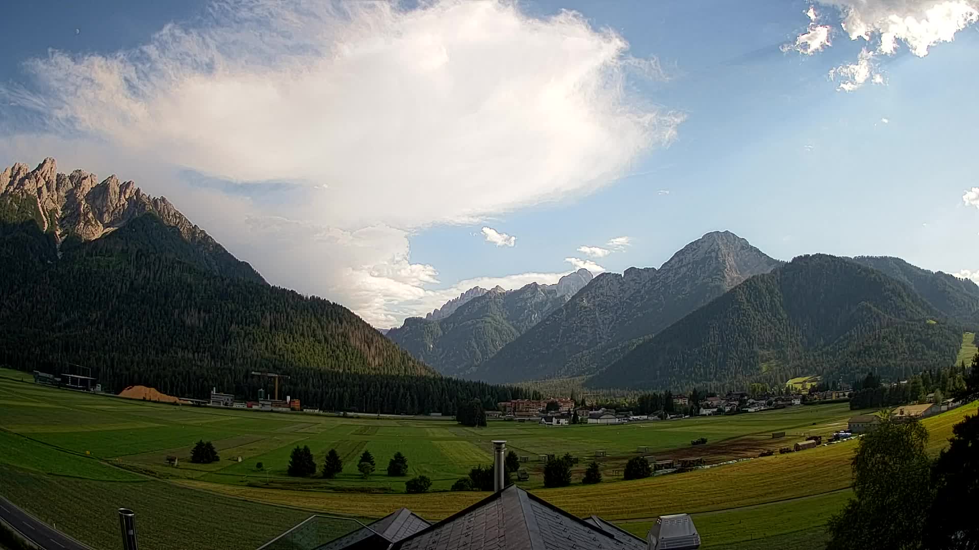 Webcam Toblach Dolomites – Vue depuis l’Hôtel Rosengarten
