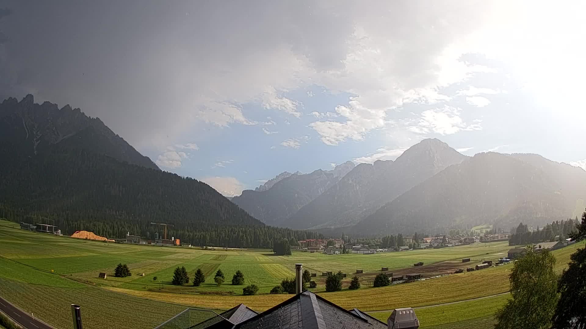 Webcam Toblach Dolomitas – Vista desde el Hotel Rosengarten