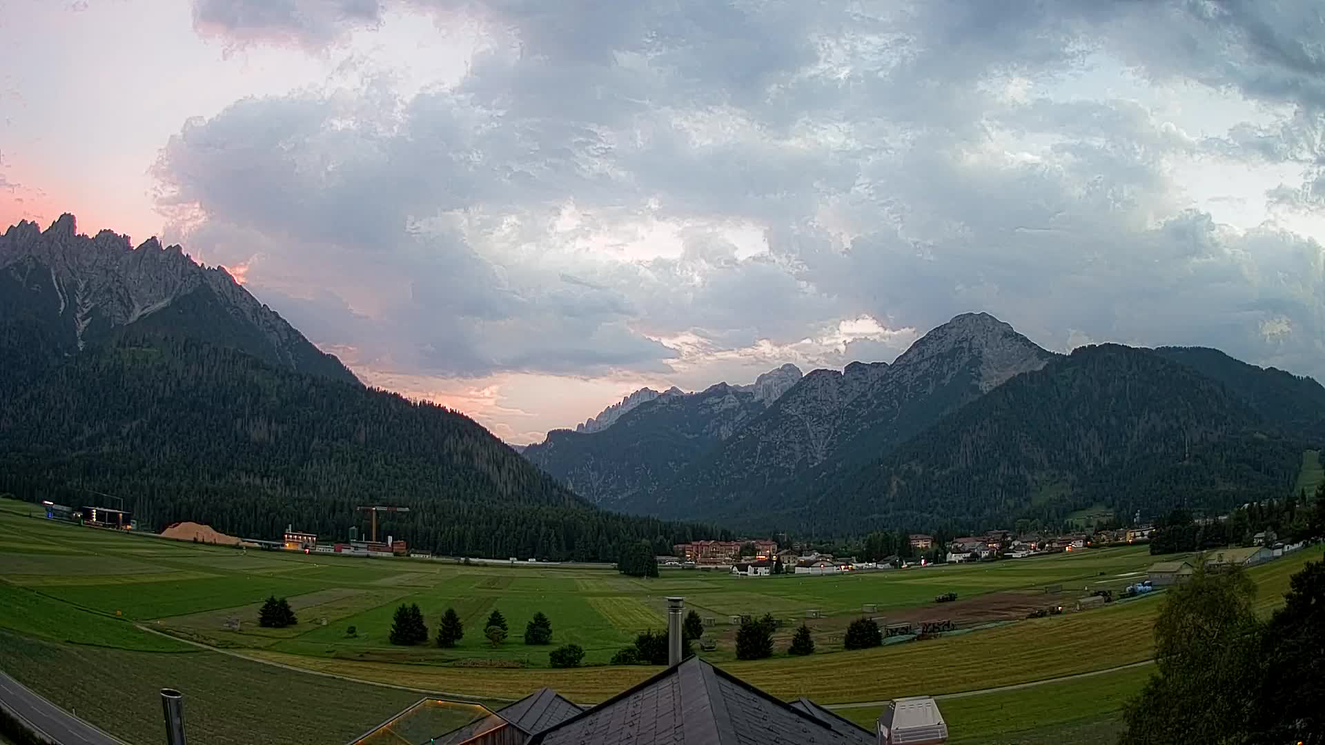 Webcam Toblach Dolomitas – Vista desde el Hotel Rosengarten