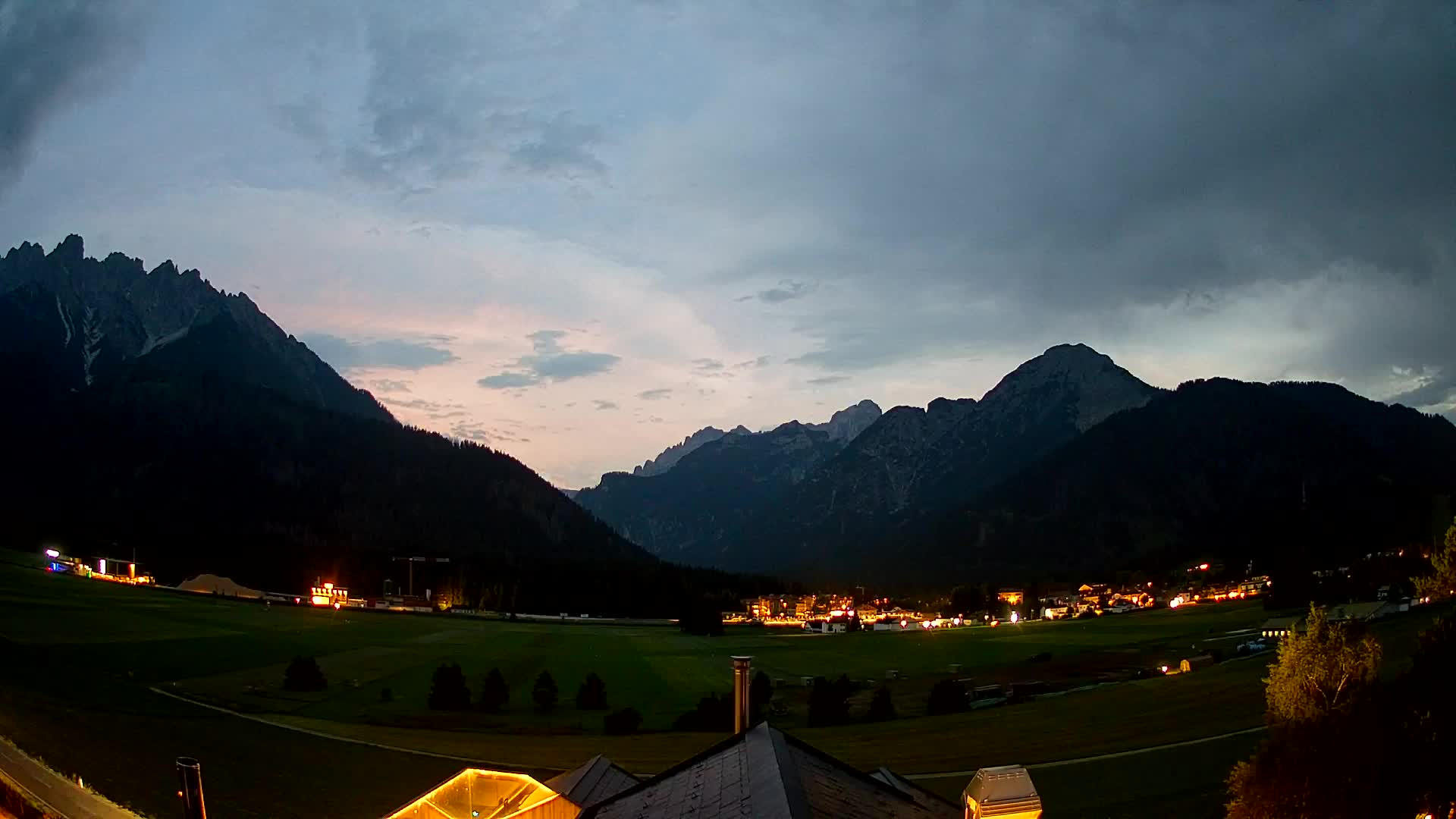 Webcam Toblach Dolomiten – Blick vom Hotel Rosengarten