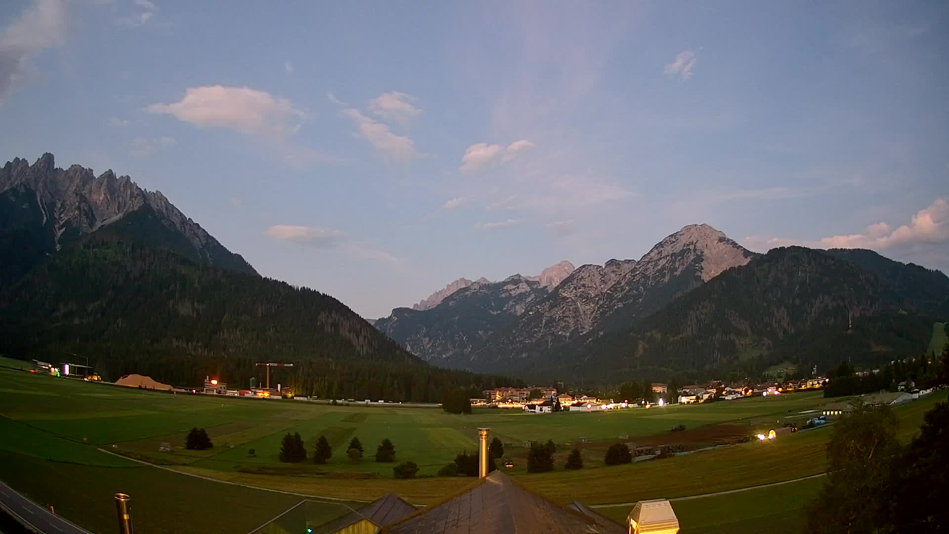 Webcam Toblach Dolomitas – Vista desde el Hotel Rosengarten