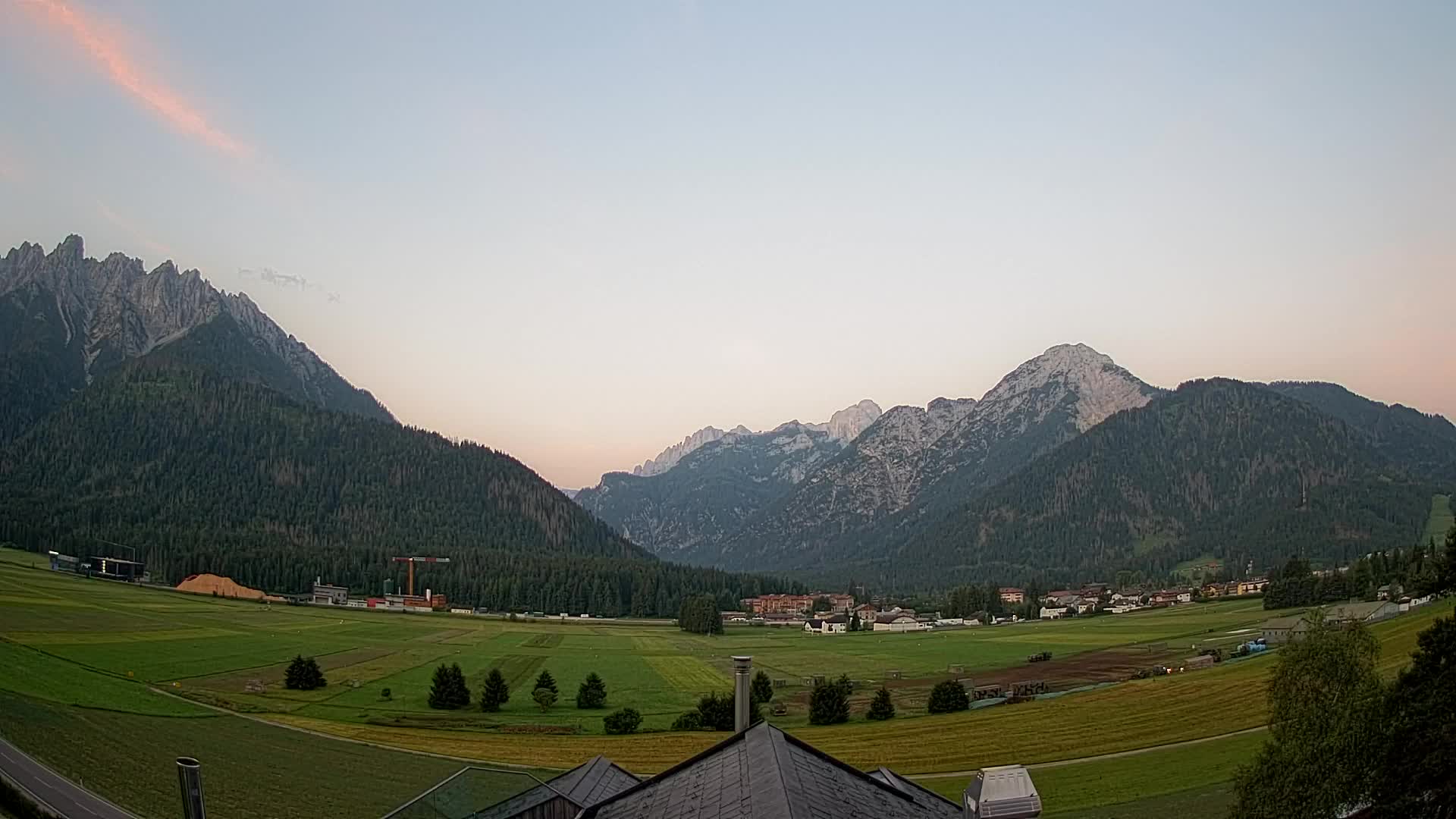 Webcam Toblach Dolomites – Vue depuis l’Hôtel Rosengarten