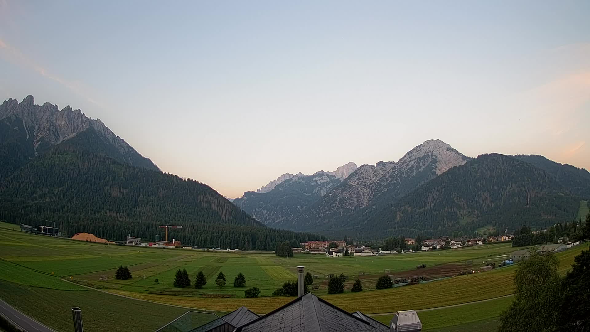 Webcam Toblach Dolomites – Vue depuis l’Hôtel Rosengarten