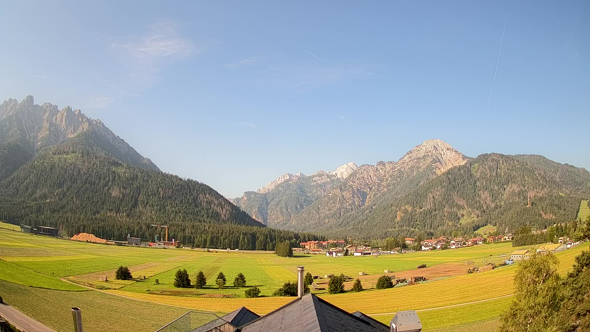 Webcam Toblach Dolomitas – Vista desde el Hotel Rosengarten
