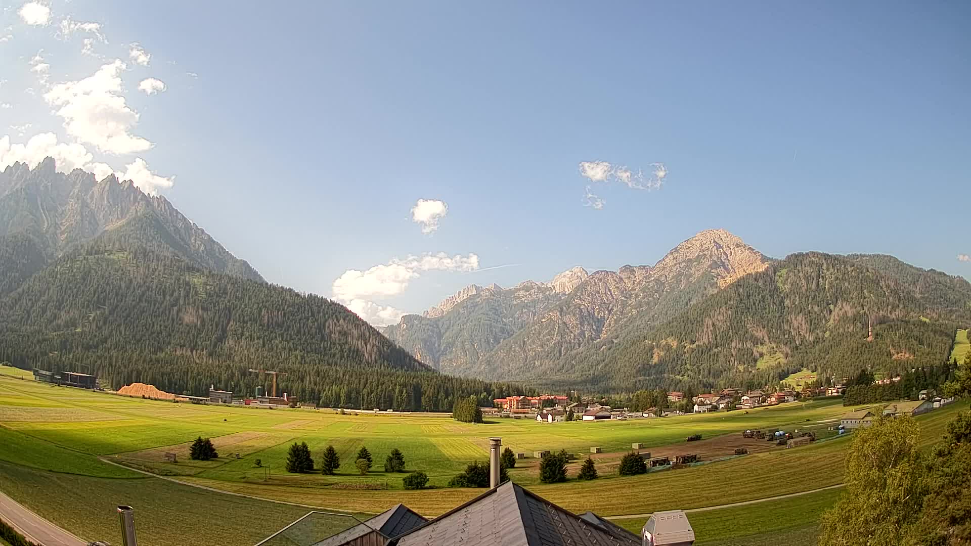 Webcam Toblach Dolomites – Vue depuis l’Hôtel Rosengarten