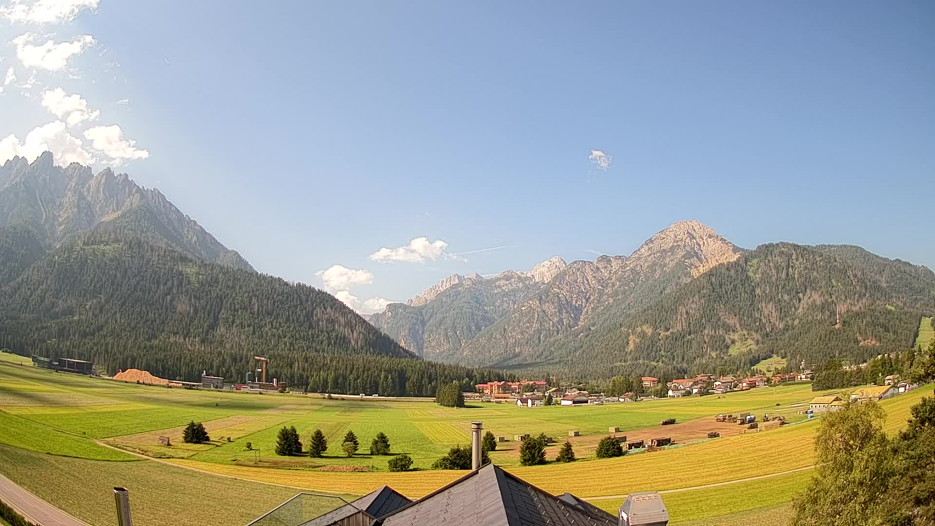 Webcam Toblach Dolomites – Vue depuis l’Hôtel Rosengarten