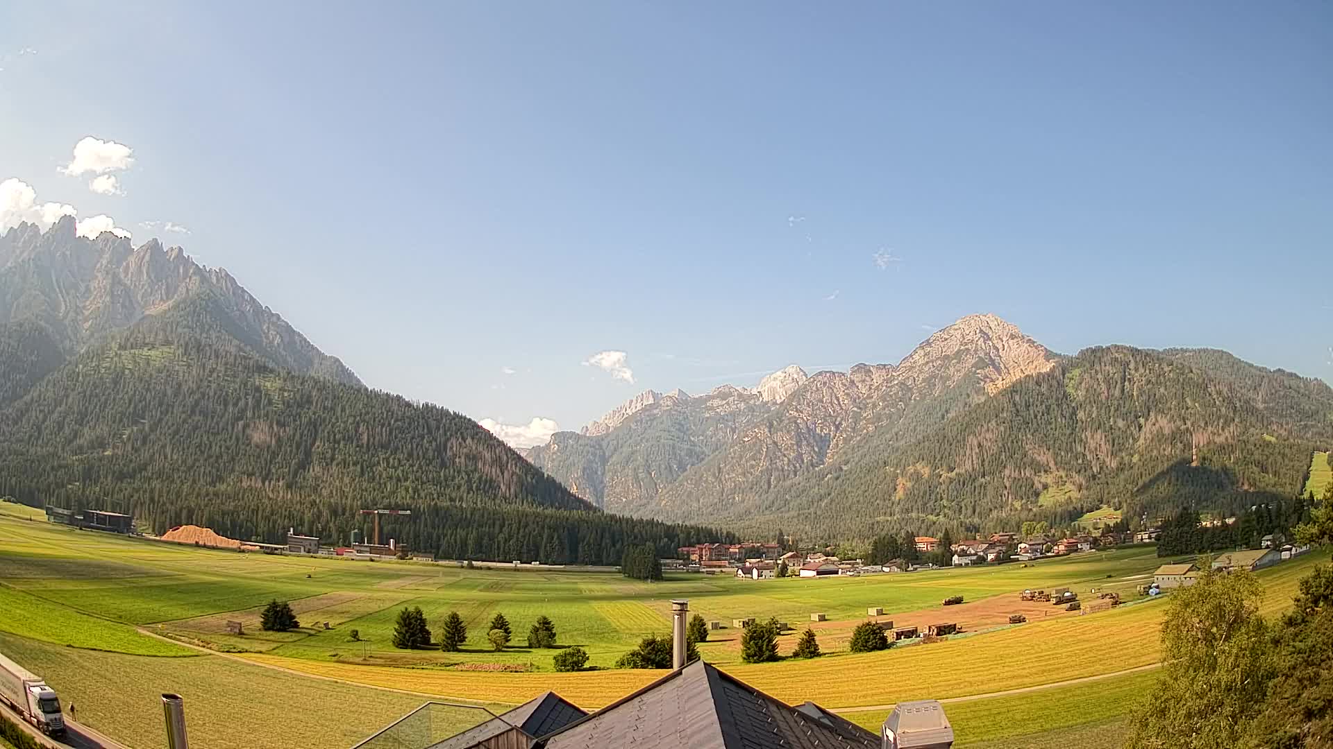 Webcam Toblach Dolomitas – Vista desde el Hotel Rosengarten