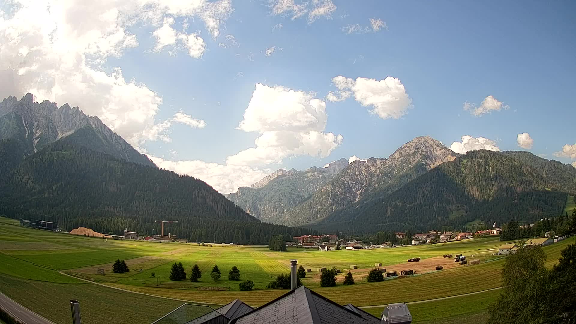 Webcam Toblach Dolomiten – Blick vom Hotel Rosengarten