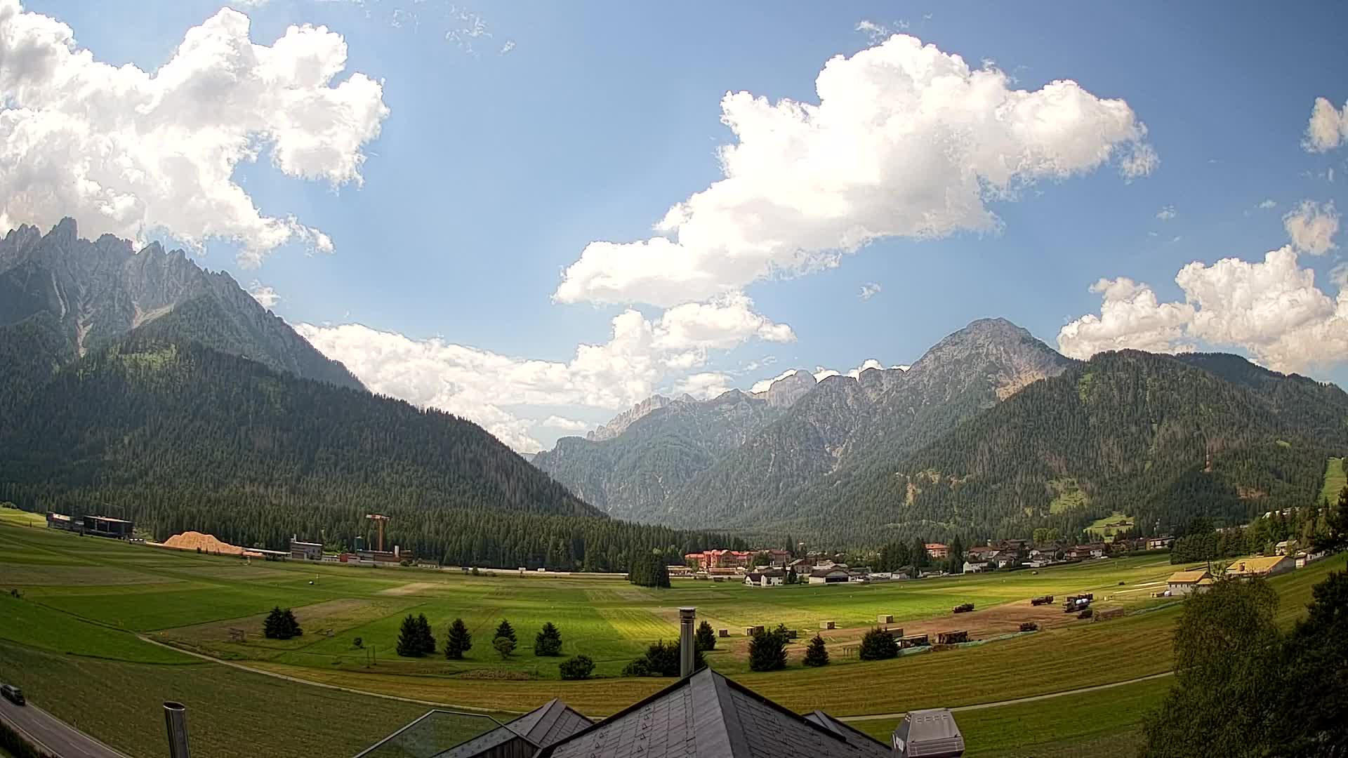 Webcam Toblach Dolomitas – Vista desde el Hotel Rosengarten